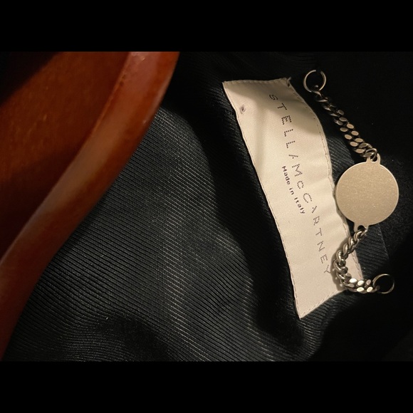 Stella McCartney Black Cashmere Wool Coat IT38 - Picture 9 of 9